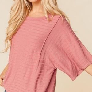 Haptics knit top